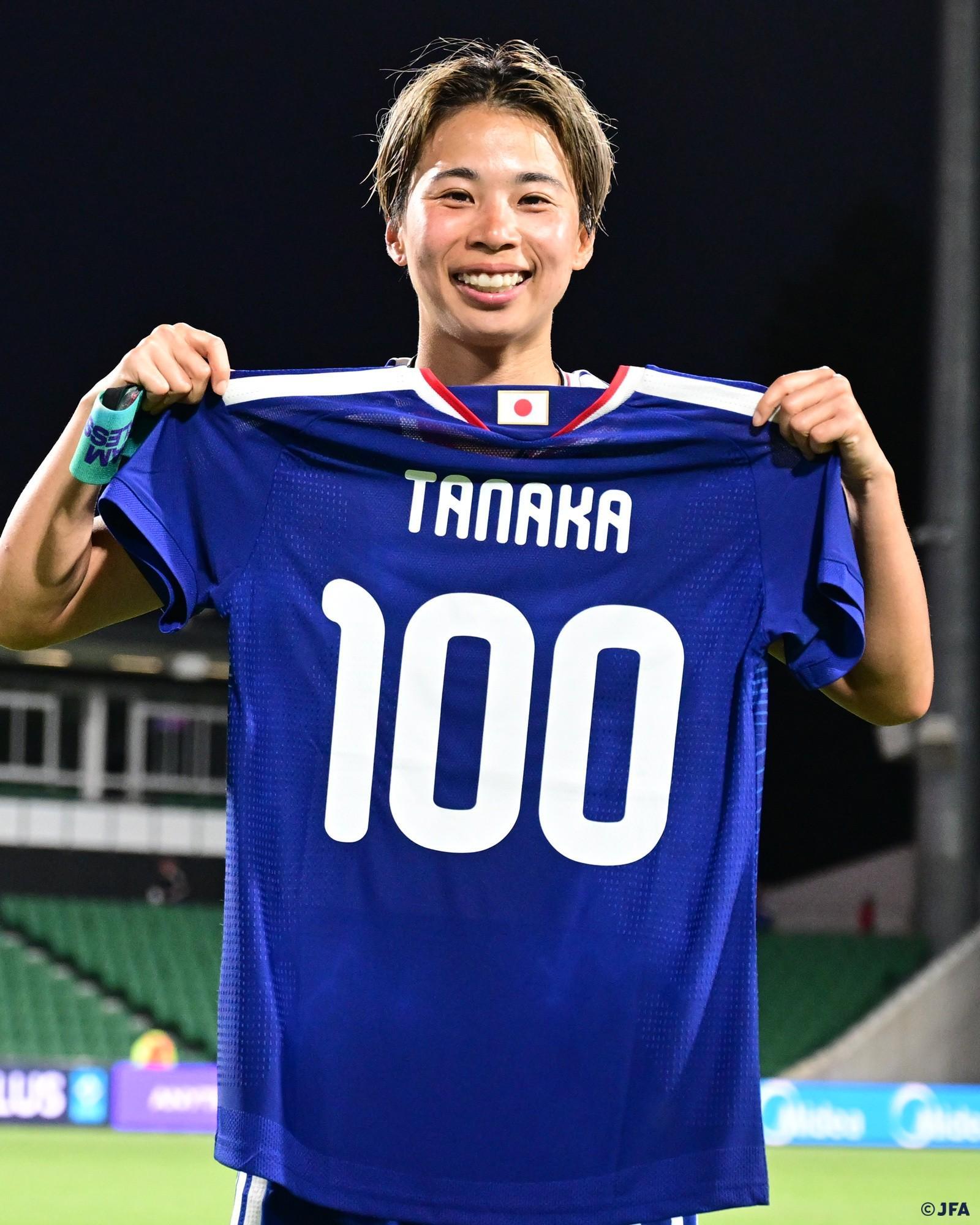 开云体育在线入口-日本女足国脚田中美南达成国家队百场里程碑,共打进46球